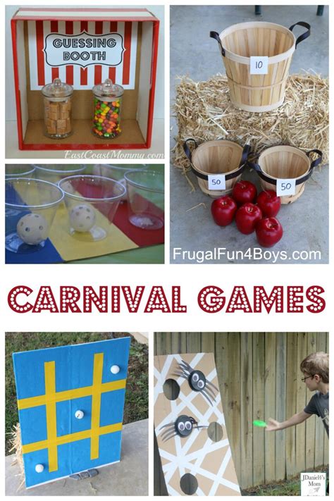 3 DIY carnival games for a fun and affordable party .